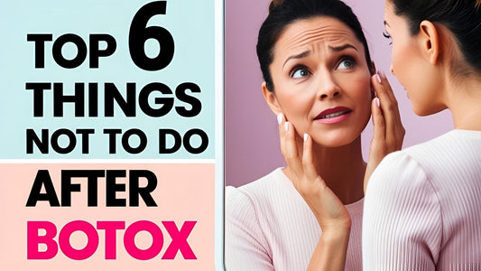 top 6 things not to do after botox